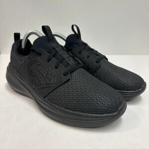 WORN ONCE Skechers x DC Superman Women's 108089 Invincibility Black Work Shoes 9